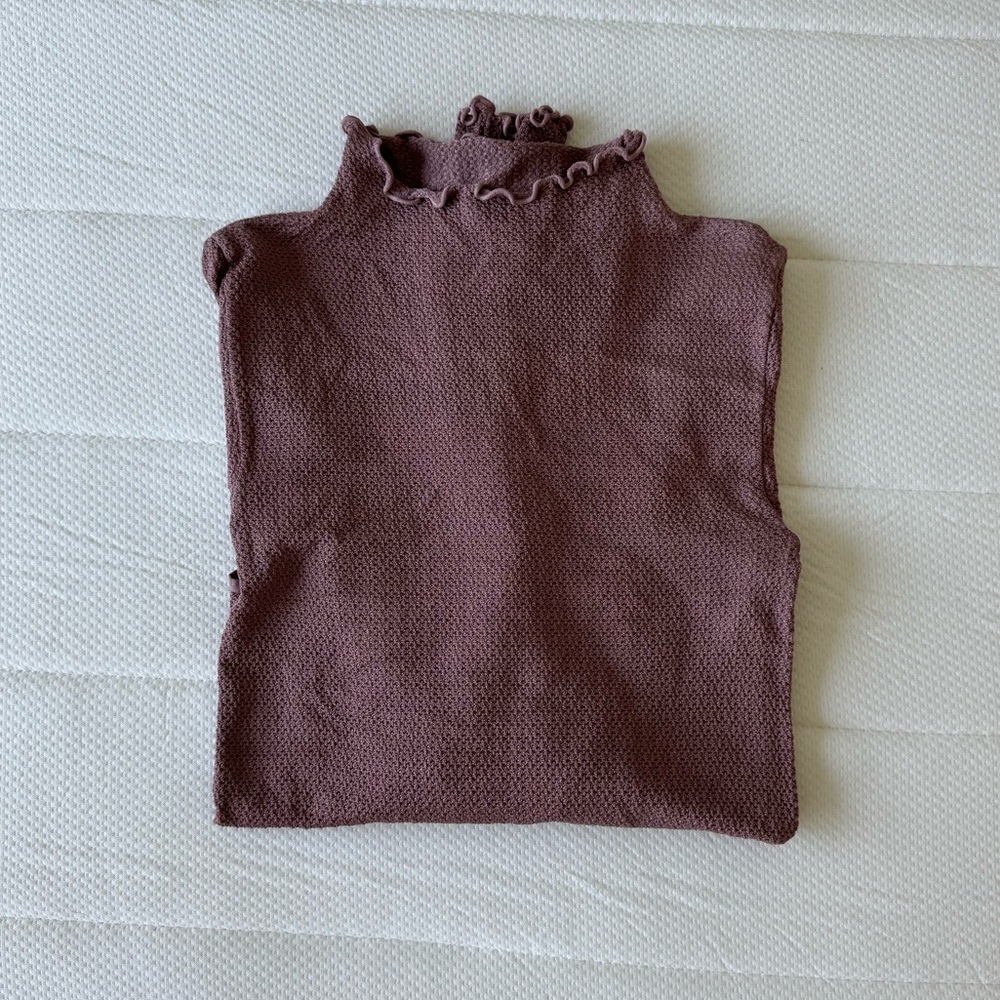 FREE PEOPLE LONG SLEEVE BODYSUIT - SIZE M